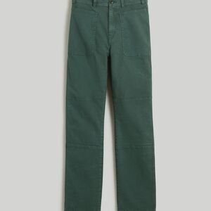Madewell Women's Green Straight Leg Pants